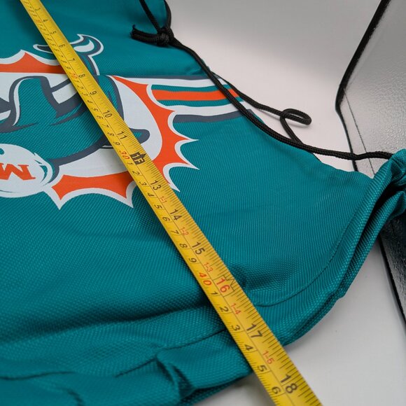 NFL Miami Dolphins Drawstring Bag, 17" x 13" - Picture 12 of 15